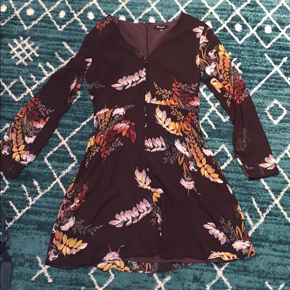 Madewell Purple Dress